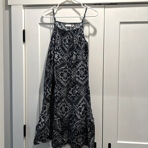 New with Tags Navy blue bandana print dress